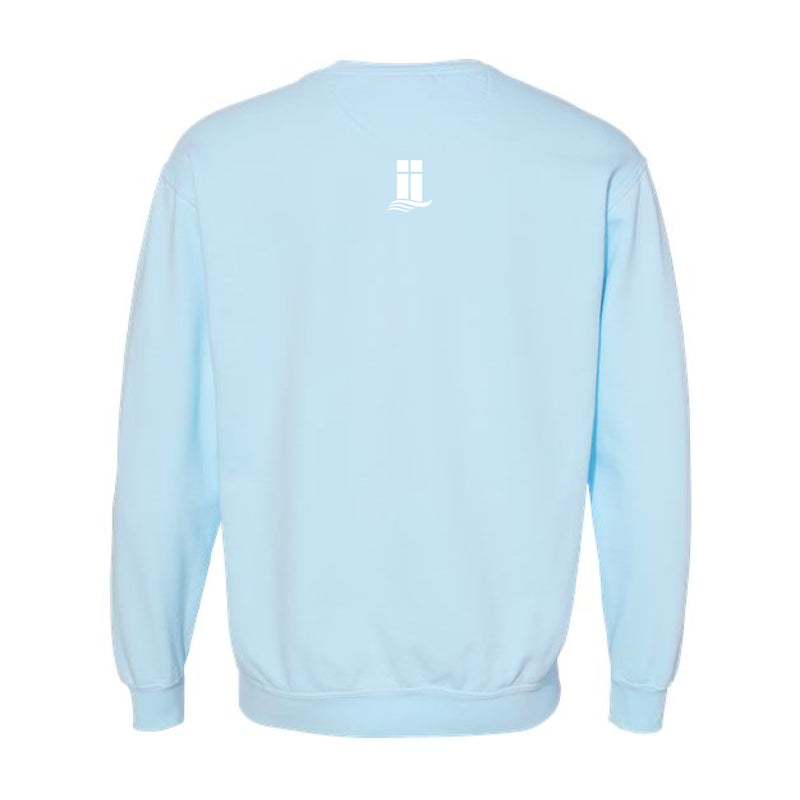 The Lanier Pennant | Chambray Sweatshirt