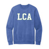 The LCA Block | Adult Royal Frost Crewneck