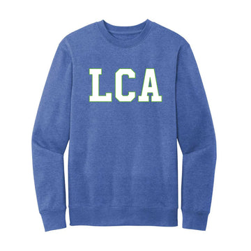 The LCA Block | Adult Royal Frost Crewneck