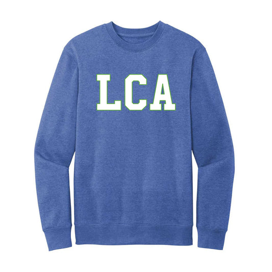 The LCA Block | Adult Royal Frost Crewneck