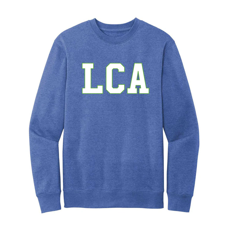 The LCA Block | Royal Frost Crewneck