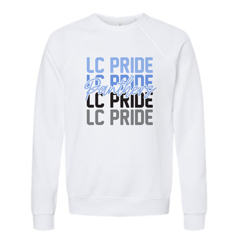 The LC Pride Repeat | White Crewneck Sweatshirt