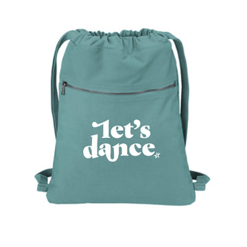 The Let's Dance | Peacock Cinch Bag