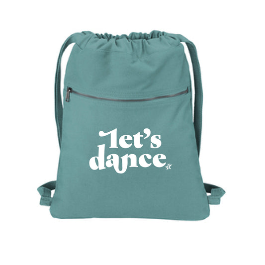The Let's Dance | Peacock Cinch Bag