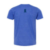 The Lightning Script | Heather Royal Oversized Youth Tee