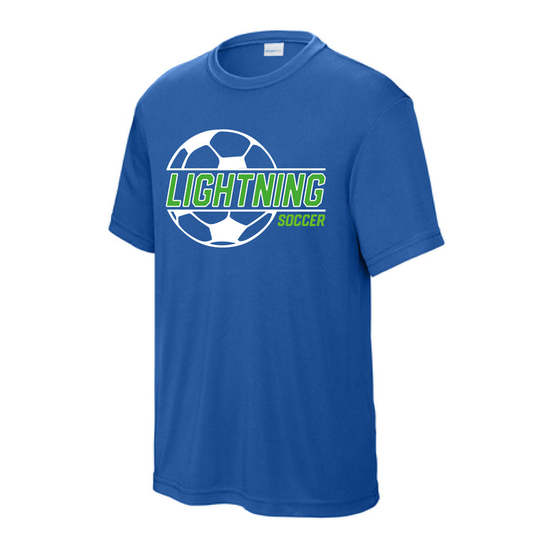 The Lightning Soccer | True Royal Youth Performance Tee