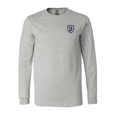 The Lipscomb Circle | Athletic Heather Long Sleeve Tee