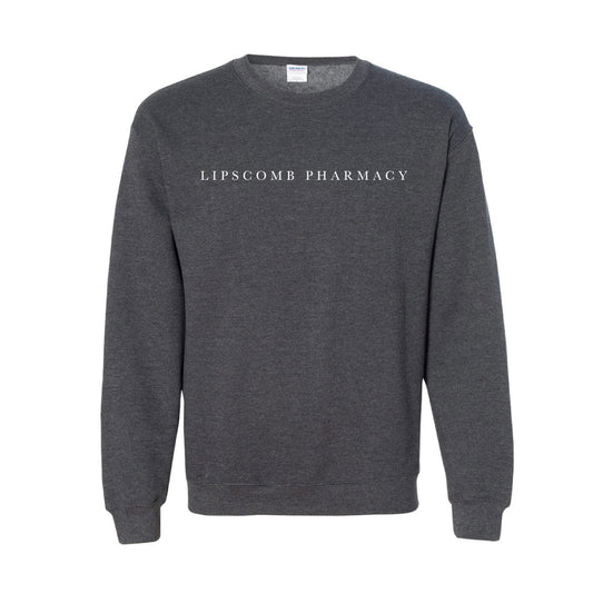 The Lipscomb Serif | Dark Heather Crewneck Sweatshirt