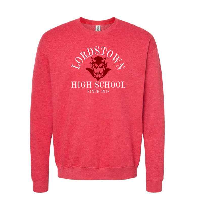 The Lordstown Arch | Heather Red Sweatshirt