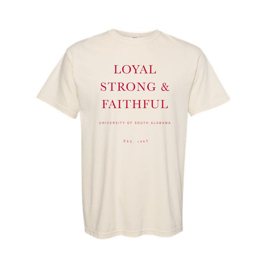 The Loyal, Strong & Faithful  | Adult Ivory Tee