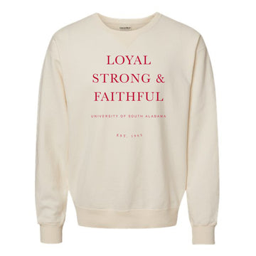The Loyal, Strong & Faithful | Adult Parchment Sweatshirt