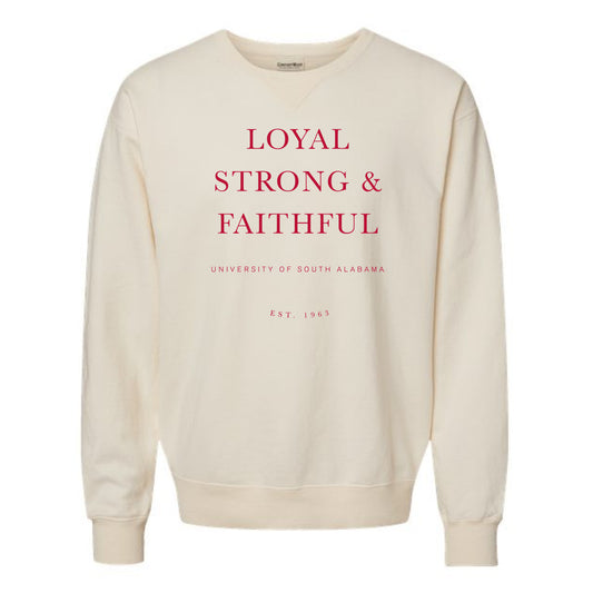The Loyal, Strong & Faithful | Adult Parchment Sweatshirt