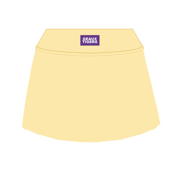 The Alli Tennis Skort Geaux Tigers Woven Label | Butter