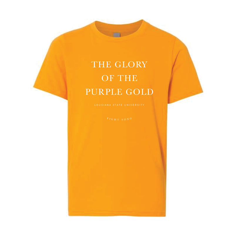 The LSU Fight Song | Youth Gold Tee