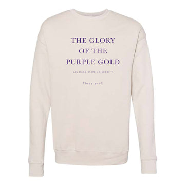 The LSU Fight Song | Heather Dust Sweatshirt