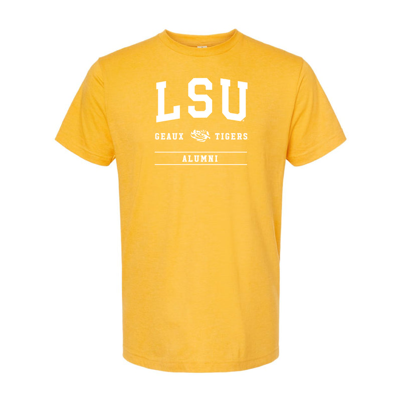 The LSU Alumni | Heather Mellow Yellow Oversized Tee