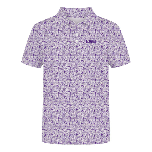 The James Polo LSU | Toddler Purple