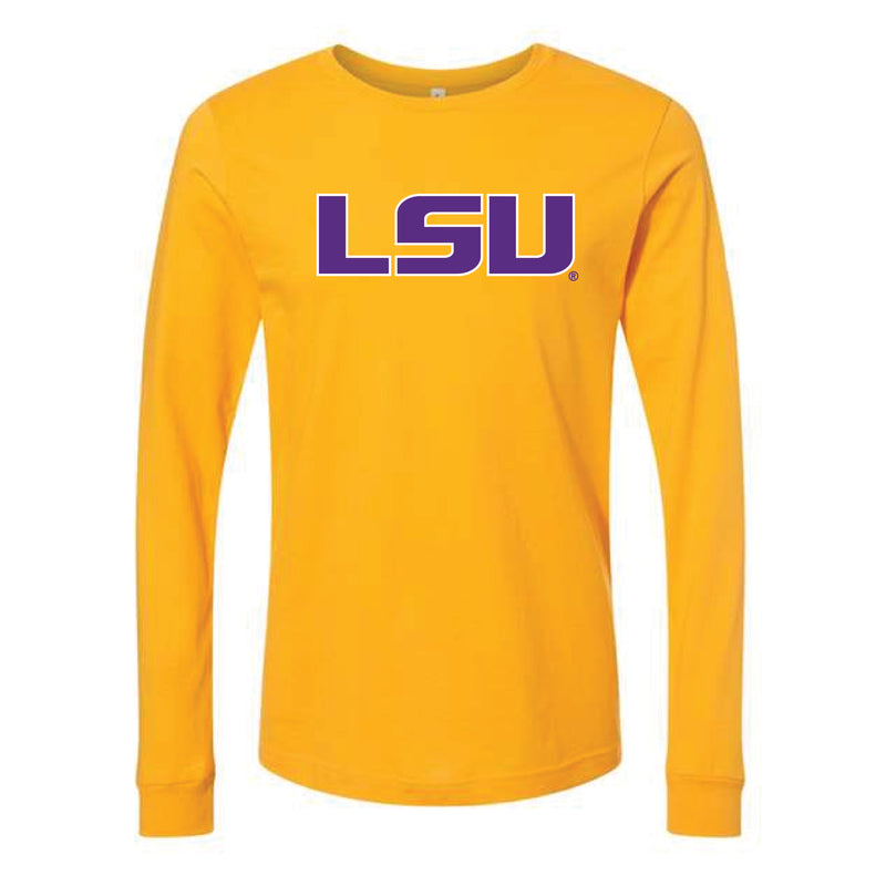 The LSU Logo | Gold Long Sleeve