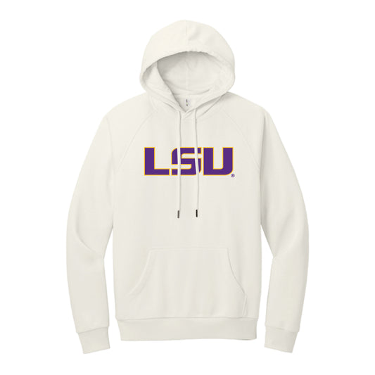 The LSU Logo | White Sand Fleece Hoodie