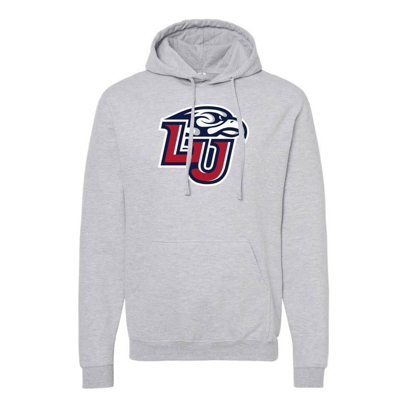 The LU Logo | Heather Grey Hoodie