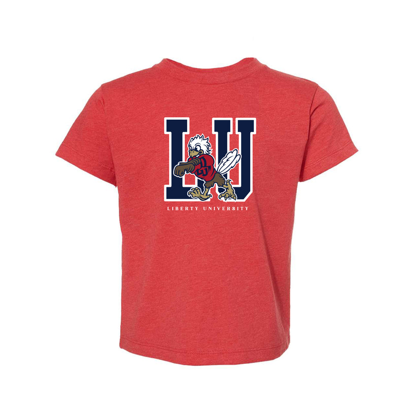 The LU Sparky | Toddler Heather Red Tee