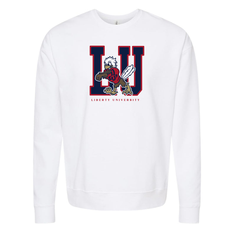 The LU Sparky | White Sweatshirt