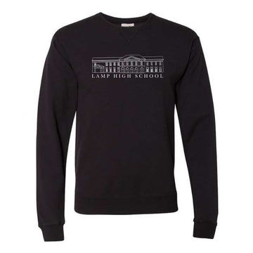 The Lamp High Building | Black Sweatshirt