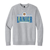 The Lanier Baseball | Adult Light Heather Grey Crewneck Sweatshirt