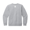 The Lanier Basketball | Light Heather Grey Youth Crewneck Sweatshirt