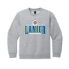 The Lanier Basketball | Light Heather Grey Youth Crewneck Sweatshirt