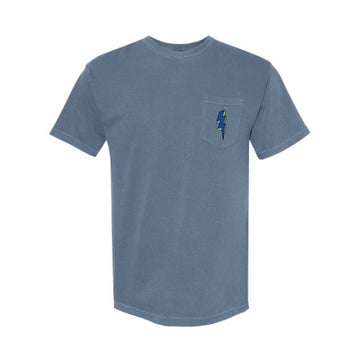 The Lanier Block | Adult Blue Jean Tee