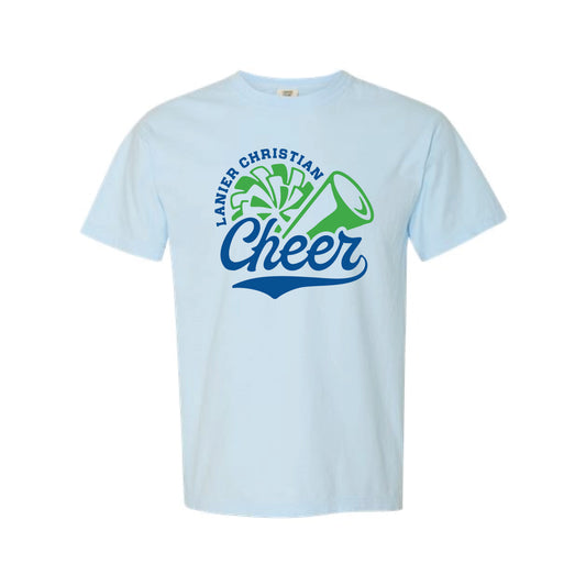 The Lanier Cheer Option 1 | Chambray Tee