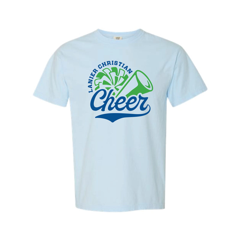 The Lanier Cheer Option 1 | Chambray Tee
