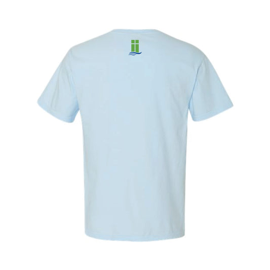 The Lanier Cheer Option 1 | Chambray Tee