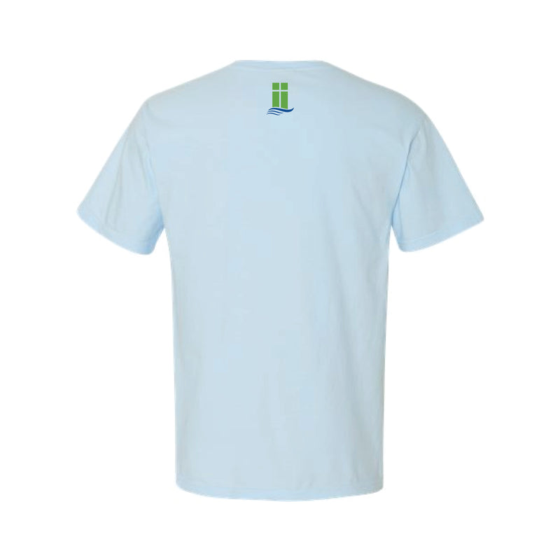 The Lanier Cheer Option 1 | Chambray Tee