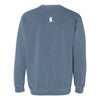 The Lanier Christian Serif | Adult Blue Jean Crewneck Sweatshirt