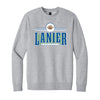 The Lanier Football | Adult Light Heather Grey Crewneck Sweatshirt