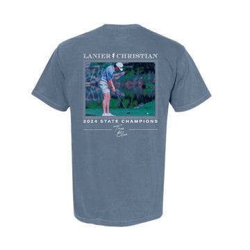 The Lanier Golf State Champs | Adult Blue Jean Tee