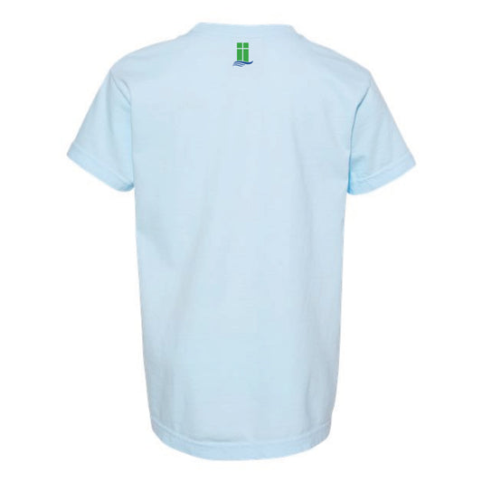 The Lanier Pinstripes | Youth Chambray Tee