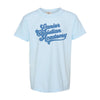 The Lanier Pinstripes | Youth Chambray Tee