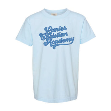 The Lanier Pinstripes | Youth Chambray Tee