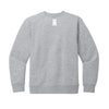 The Lanier Volleyball | Light Heather Grey Youth Crewneck Sweatshirt