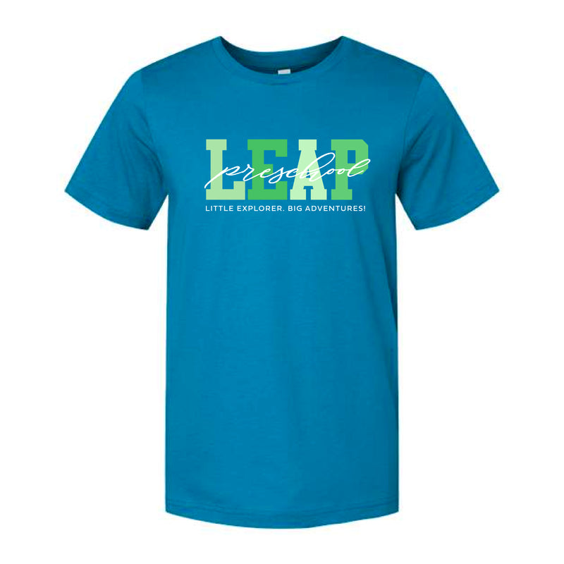 The Leap Multi | Adult Electric Blue Tee