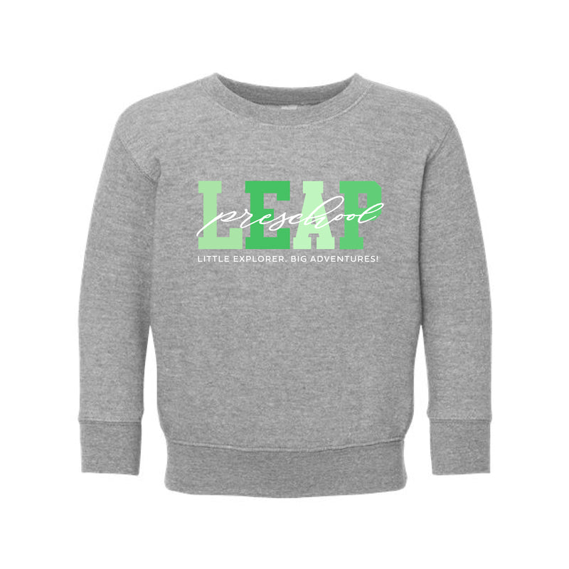 The Leap Multi | Toddler Heather Crewneck Sweatshirt