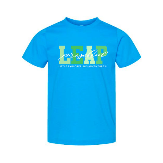 The Leap Multi | Toddler Turquoise Tee