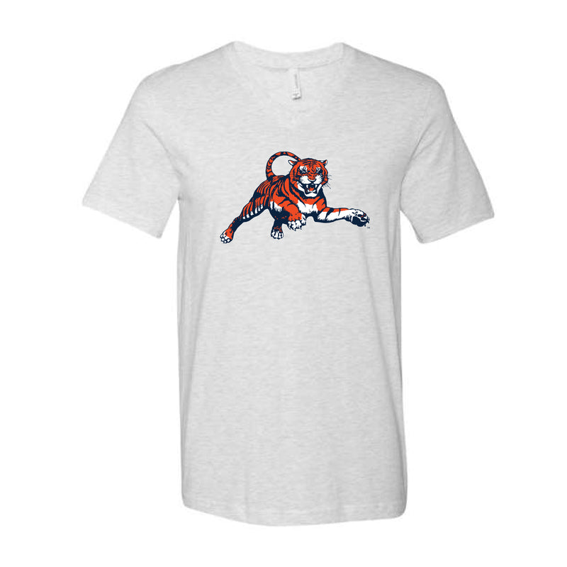 The Leaping Tiger | Ash V-Neck Tee
