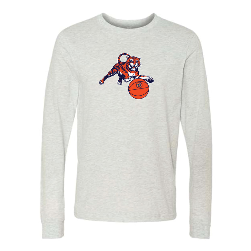 The Leaping Tiger Basketball | Ash Long Sleeve