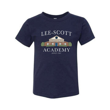 The Lee-Scott Building | Navy Toddler Tee