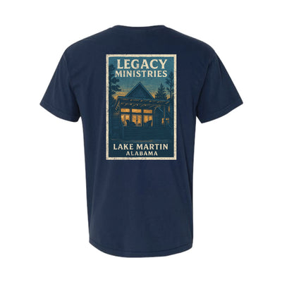 The Legacy Lodge | Adult True Navy Tee