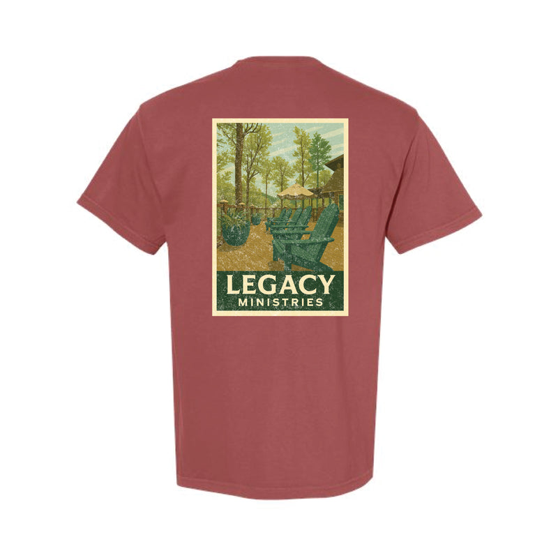 The Legacy Porch | Adult Brick Tee